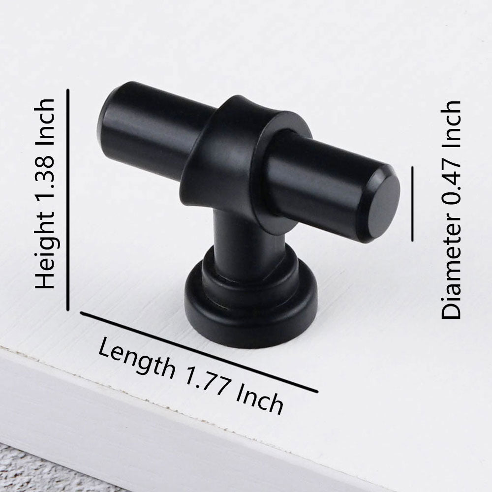 Matte Black Iron Shaft w/ Zinc-Alloy Base
