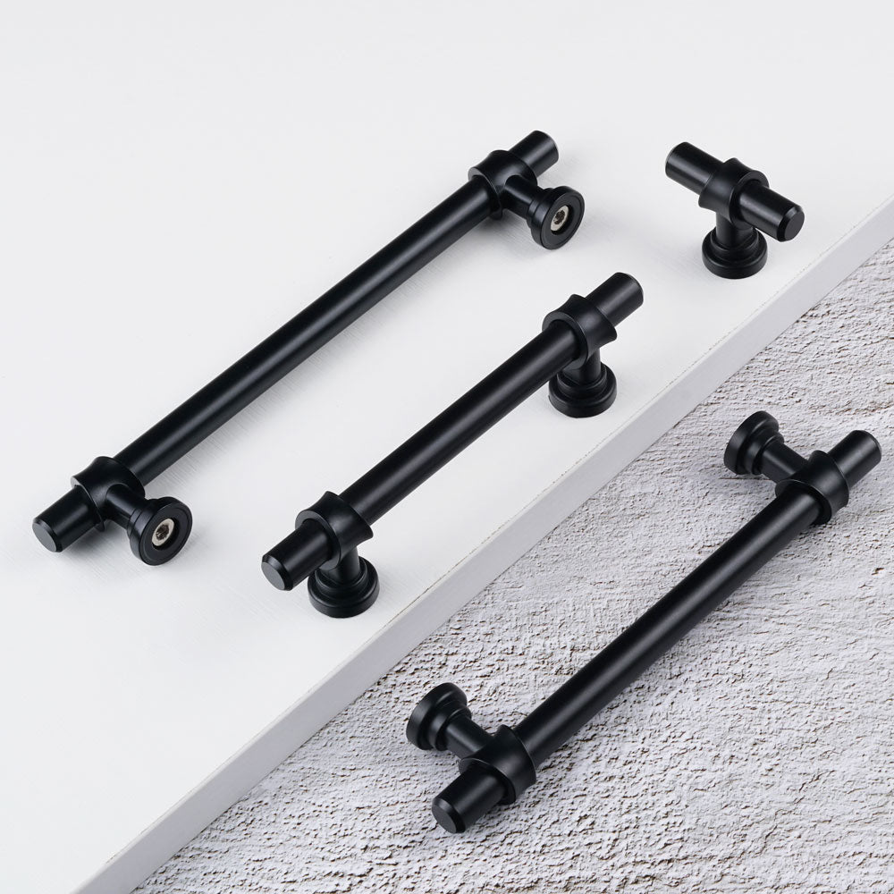 These handle sets fit cabinets and wardrobes. All parts included, simple to put together—no hassle for you