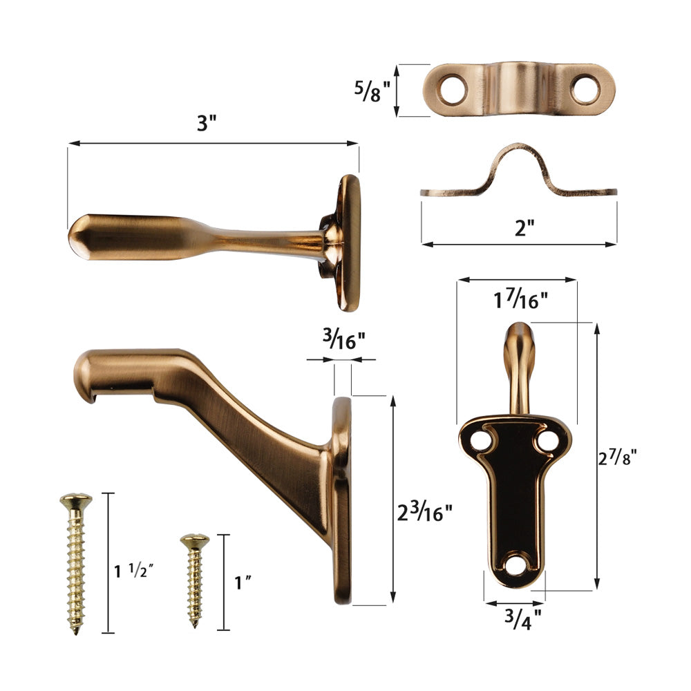 Outdoor stair hand railings with end caps: Safe, no-sharp-edge design