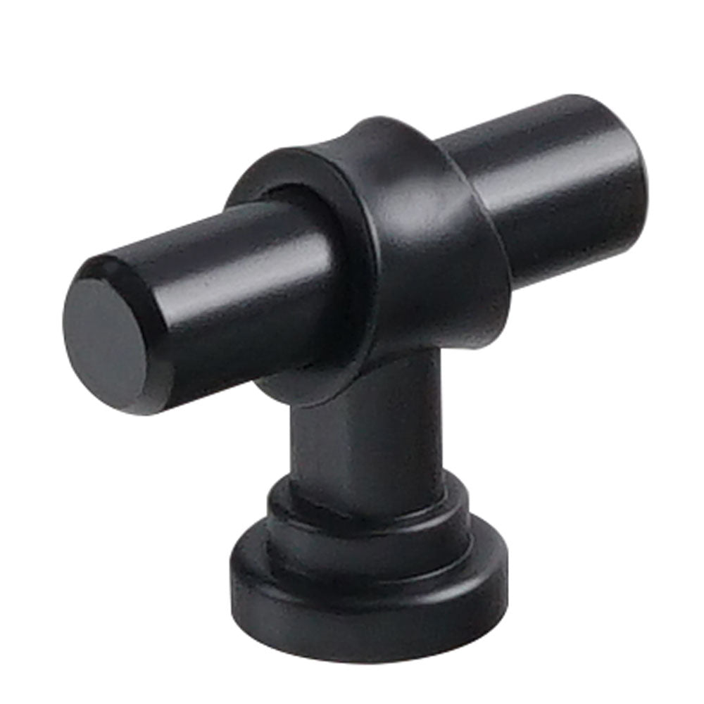 Matte Black Iron Shaft with Zinc-Alloy Base