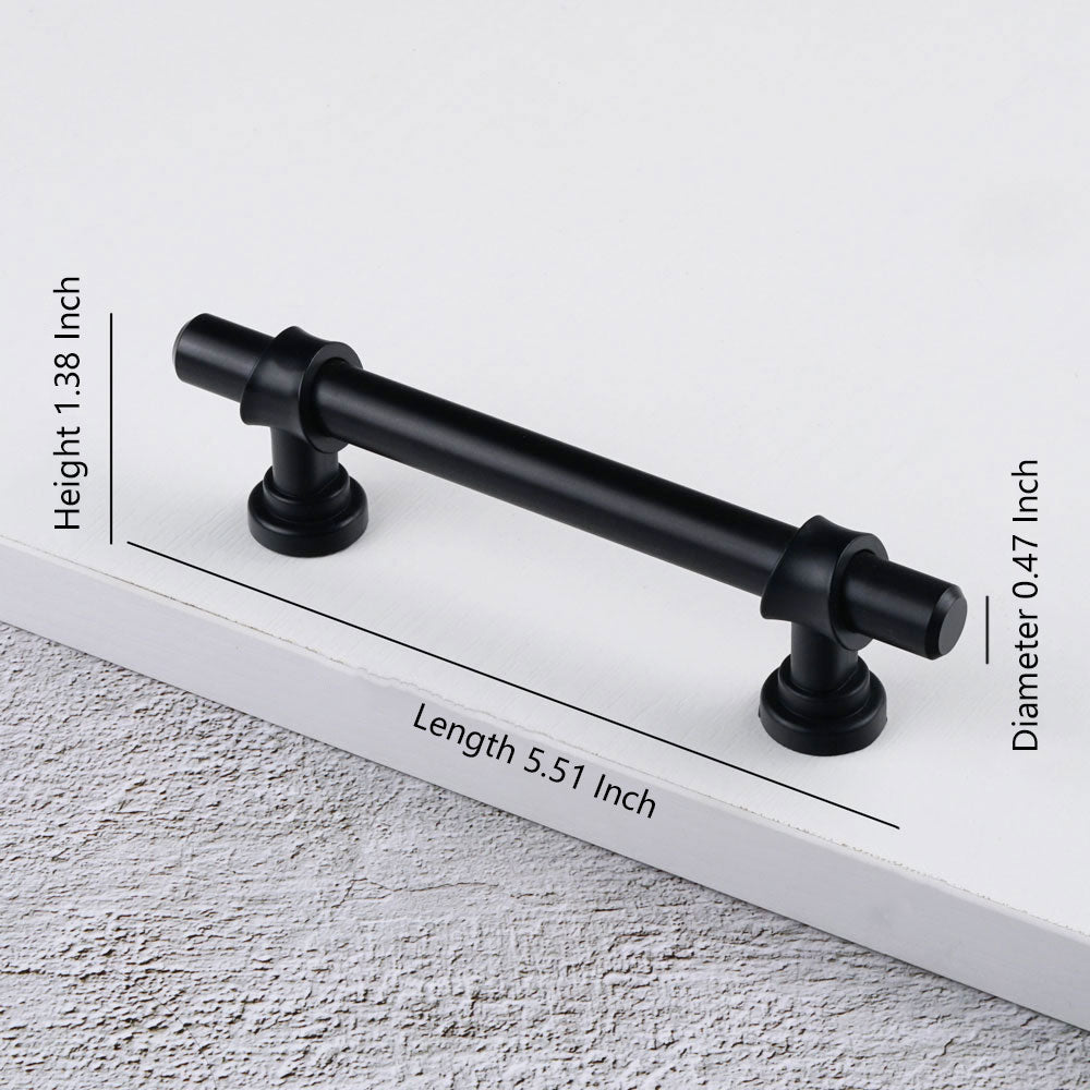 Iron Shaft (Matte Black) + Zinc-Alloy Base