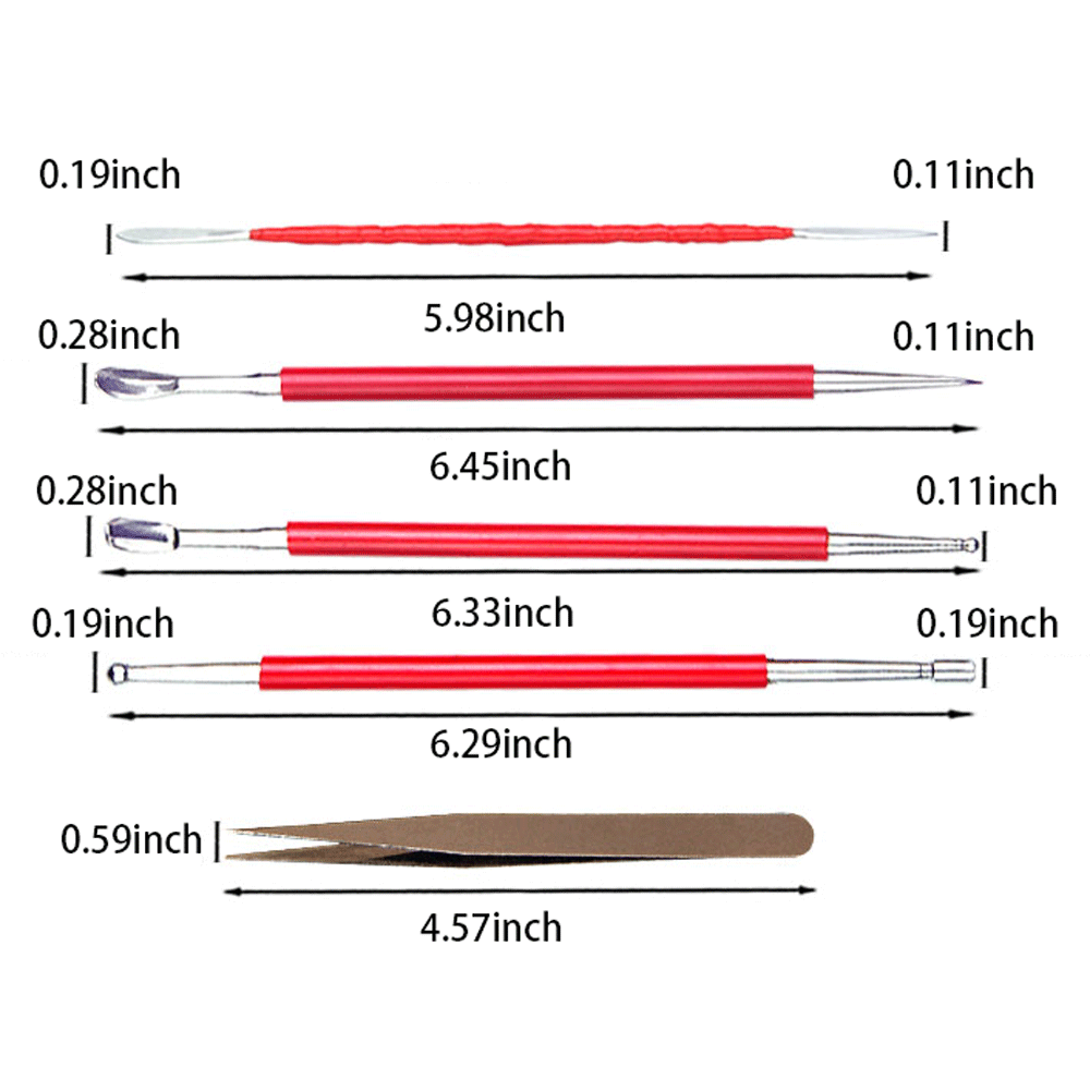 The full Multi-Purpose Carving Knives Sculpting Tools kit in its packaging, ideal for gifting to DIY sugar and clay crafting enthusiasts