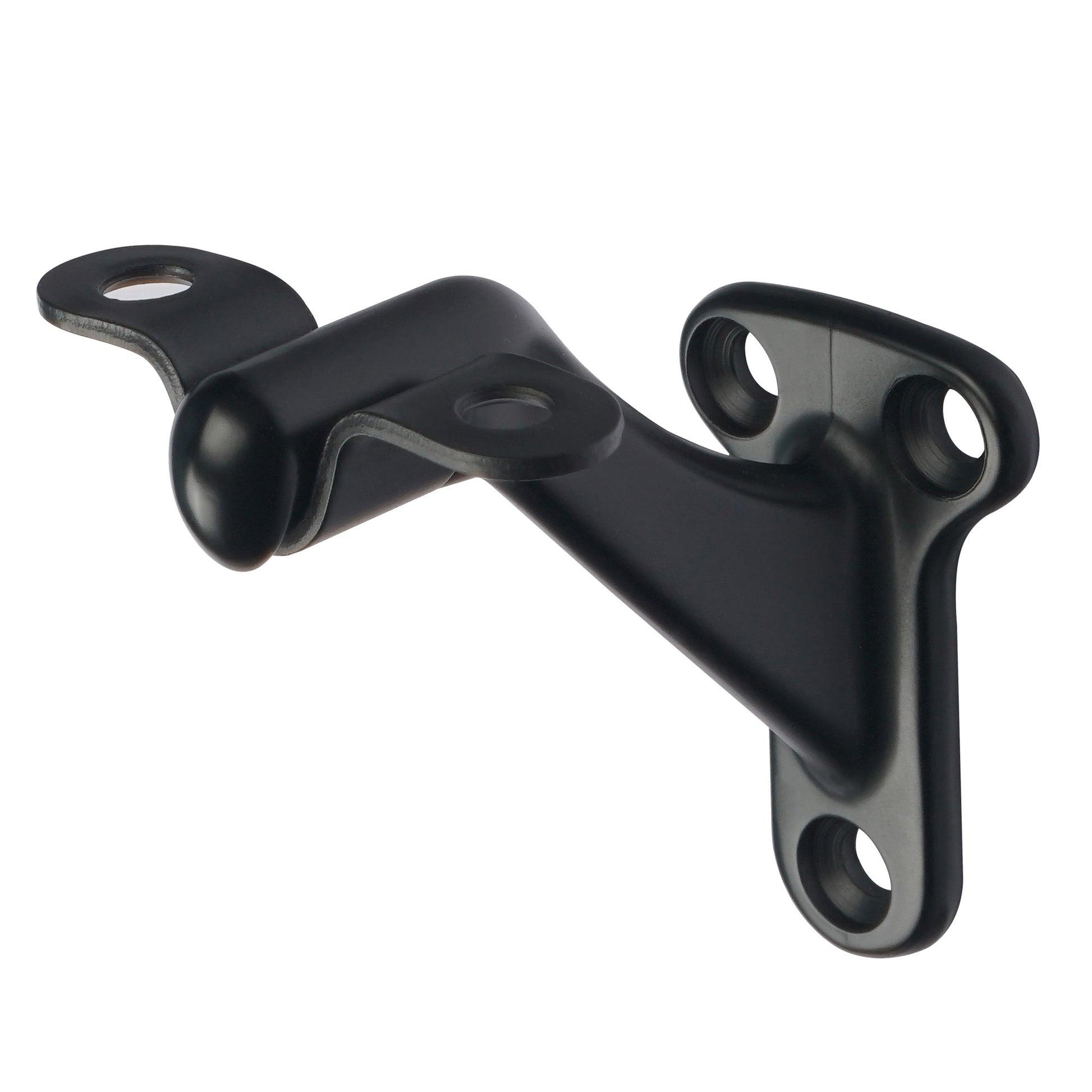 Outdoor stair hand railings: Top-down view of smooth, safe surface