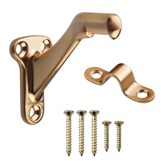 Outdoor stair hand railings: Full-view of durable metal model for home steps