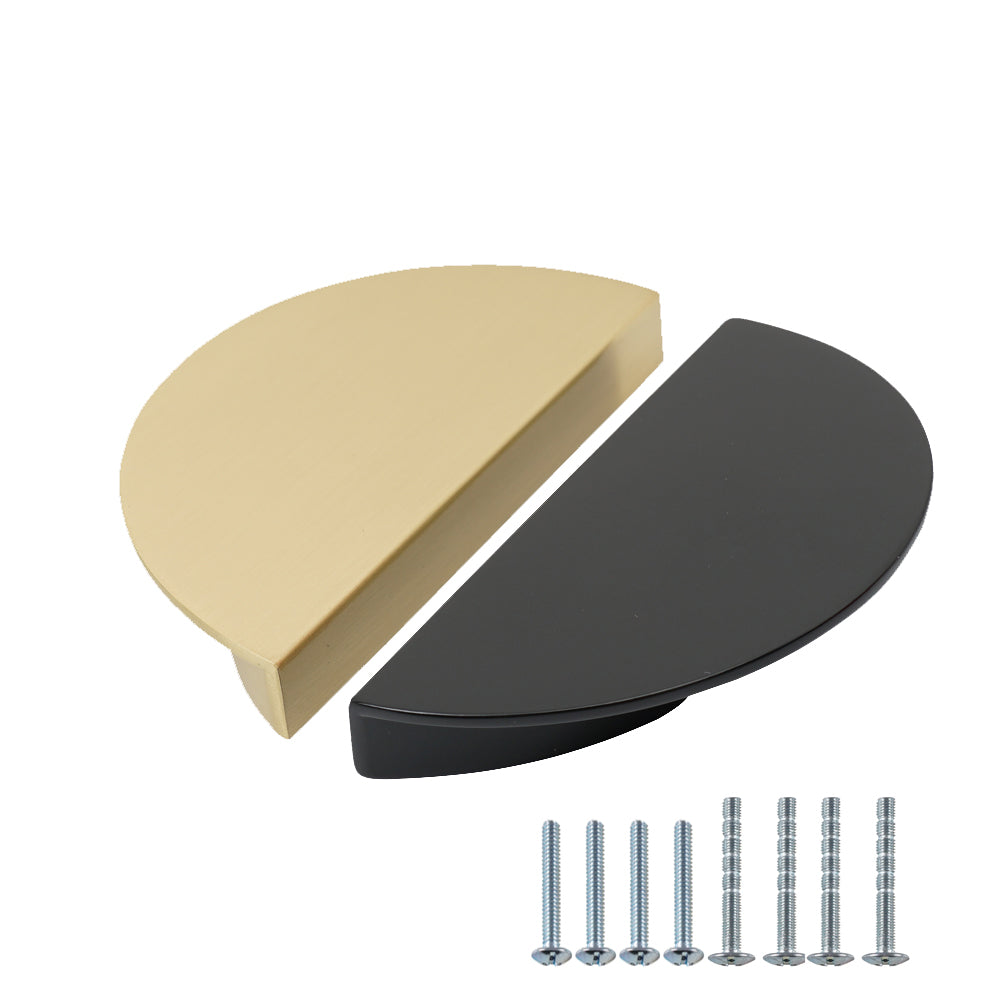 Half-Moon Zn-Alloy Cabinet Pull