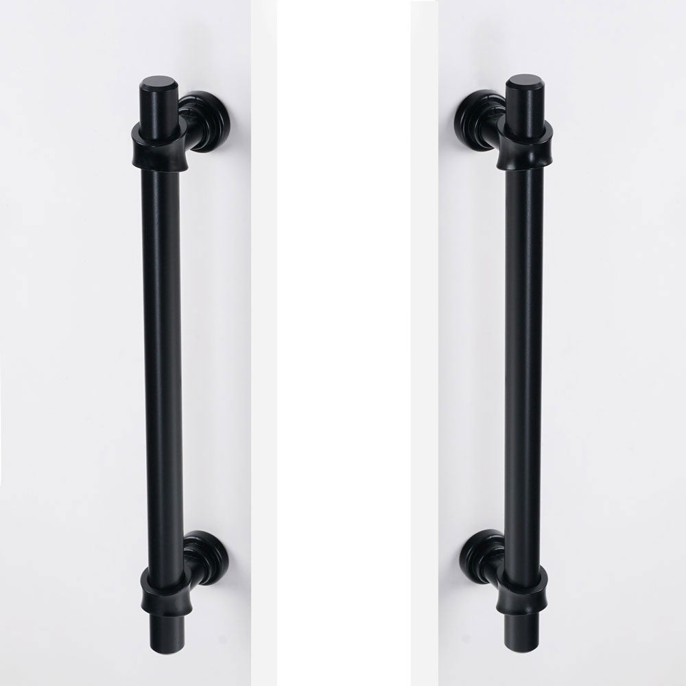 Matte Black Iron Bar w/ Zinc-Alloy Base