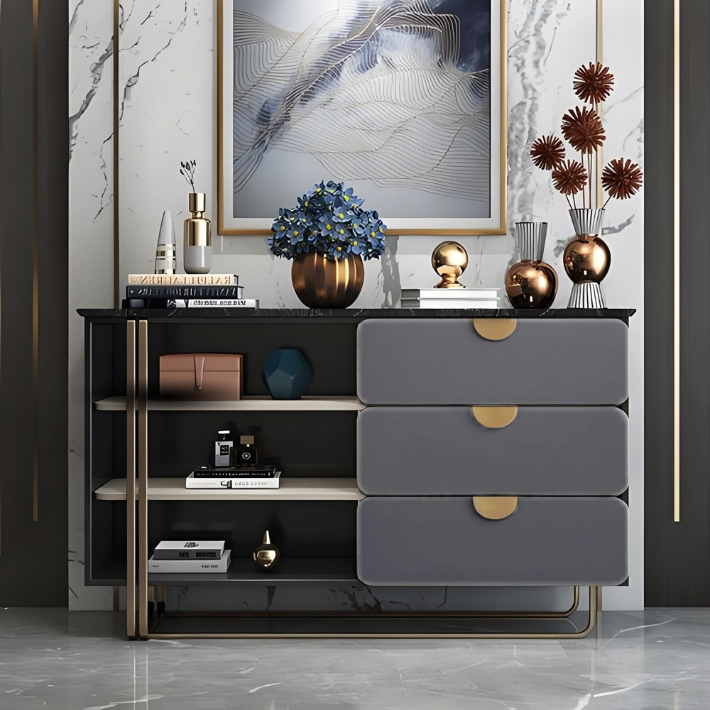 Half-Round Zn-Alloy Furniture Pull