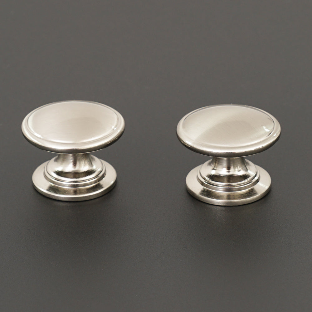 Black brushed single hole pull handle, pack of 5, sleek modern furniture accessory