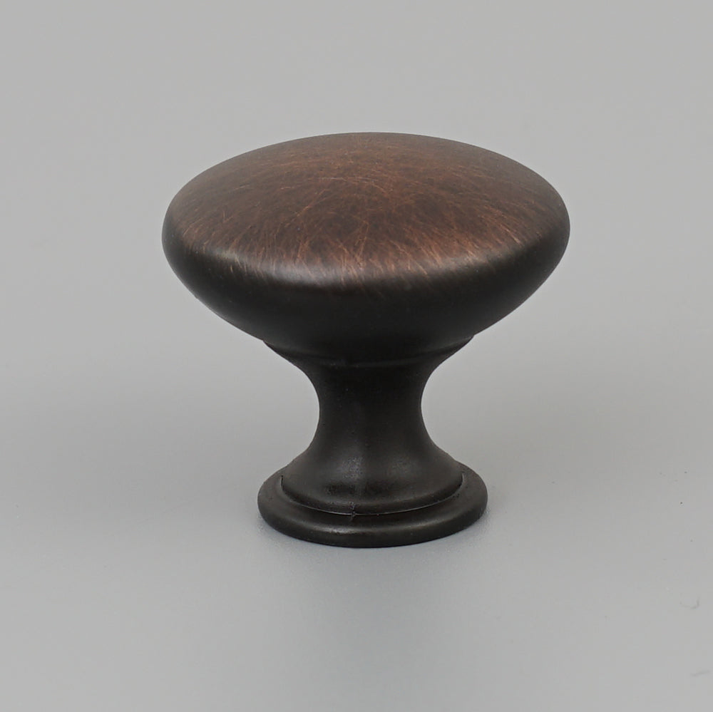 Black zinc alloy single hole drawer pull handle for cabinets