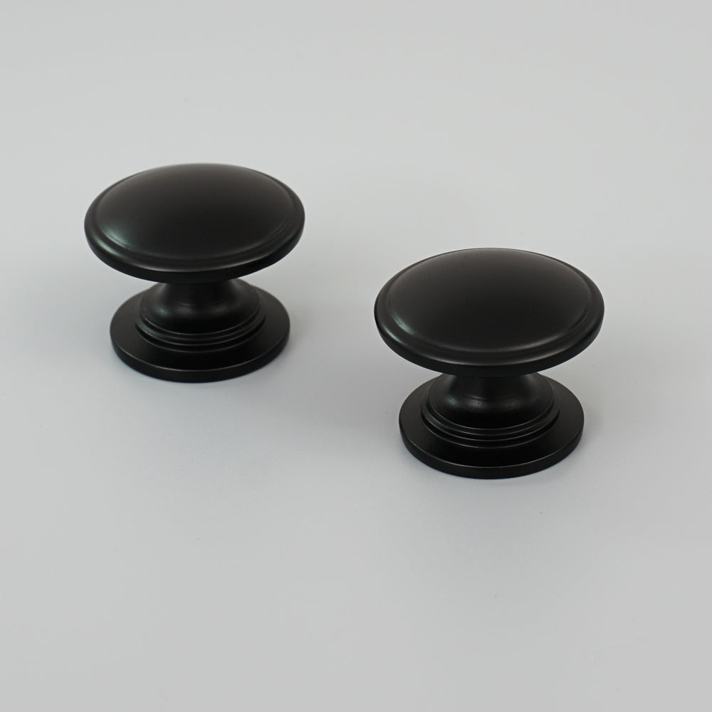 Nickel brushed zinc alloy single hole handle for drawers and cabinets