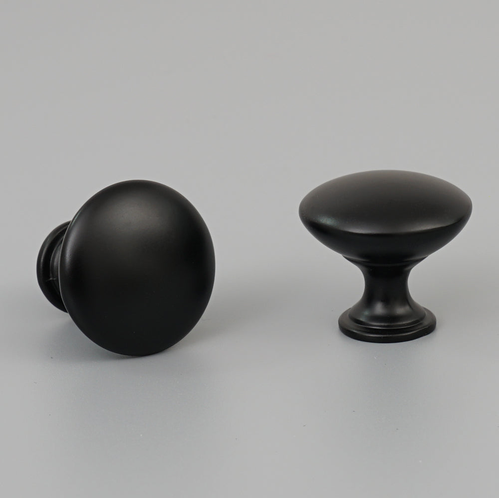 Side view of zinc alloy single hole drawer pull handle